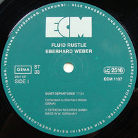 Eberhard Weber : Fluid Rustle (LP, Album)