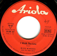 Mike Warner And His New Stars : Claudette / I Walk The Line (7", Single)