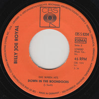 Billy Joe Royal : Hush / Down In The Boondocks (7", Single)
