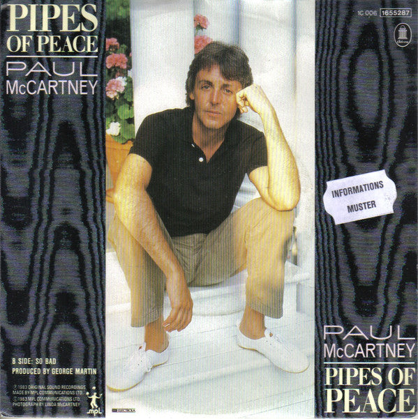 Paul McCartney : Pipes Of Peace (7", Single)