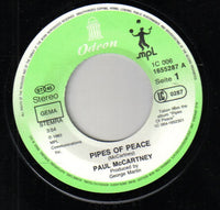 Paul McCartney : Pipes Of Peace (7", Single)