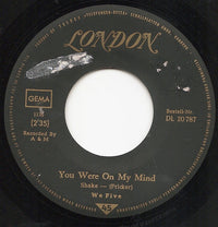 We Five : You Were On My Mind / Small World (7", Single)