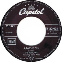 The Arrows* : Apache '65 / Blue Guitar (7")
