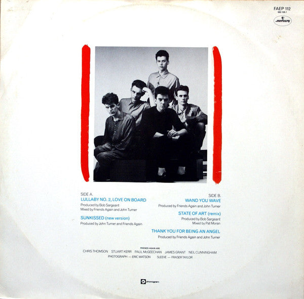 Friends Again : The Friends Again EP (12", EP, Single)