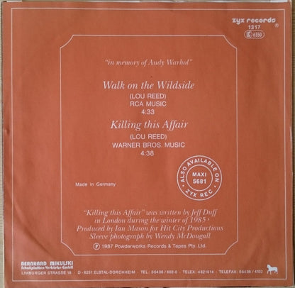 Jeff Duff : Walk On The Wildside (7", Single)