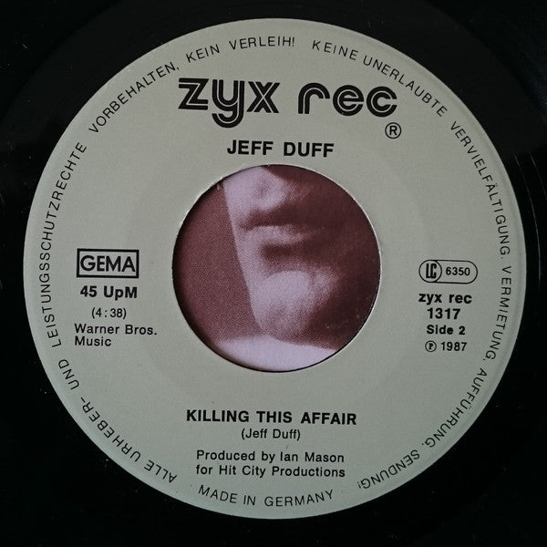 Jeff Duff : Walk On The Wildside (7", Single)