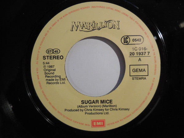 Marillion : Sugar Mice (7", Single)