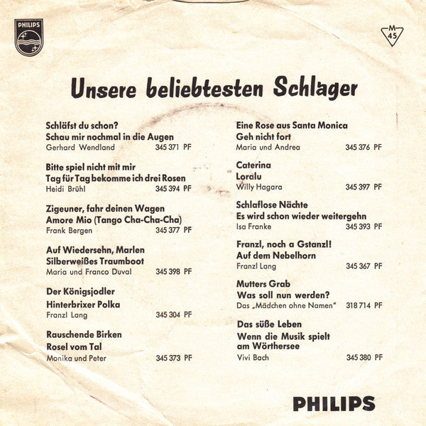 Laila* : Tschau Amore / Kann Denn Liebe Spiel Sein (7", Single)