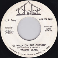 Tommy Sears : A Walk On The Outside / Blues Adlib (7", Single, Promo)