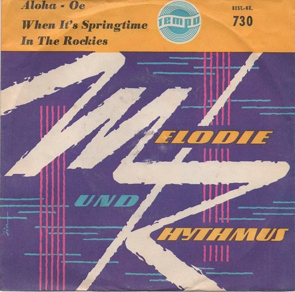 Orchester Teddy Todd : Aloha-Ohe / When It's Springtime In The Rockies (7", Single, Mono)