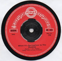Orchester Teddy Todd : Aloha-Ohe / When It's Springtime In The Rockies (7", Single, Mono)