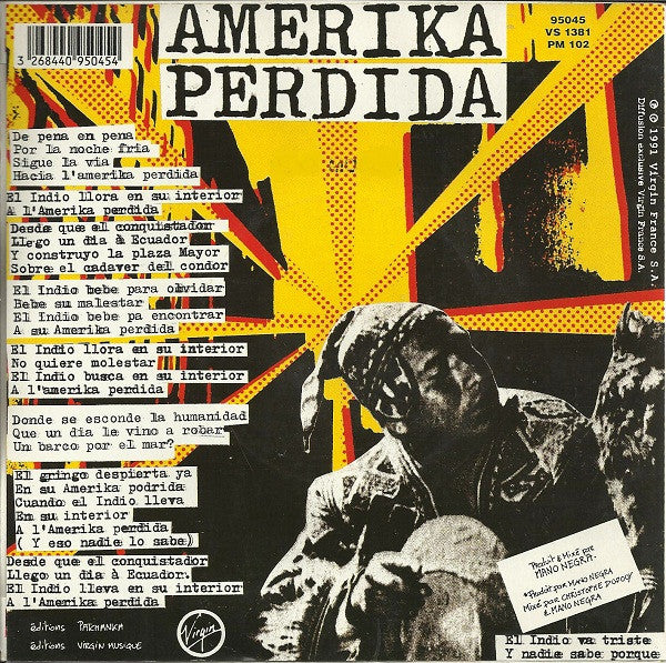 Mano Negra : Out Of Time Man (7", Single)
