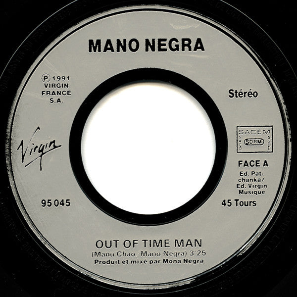 Mano Negra : Out Of Time Man (7", Single)