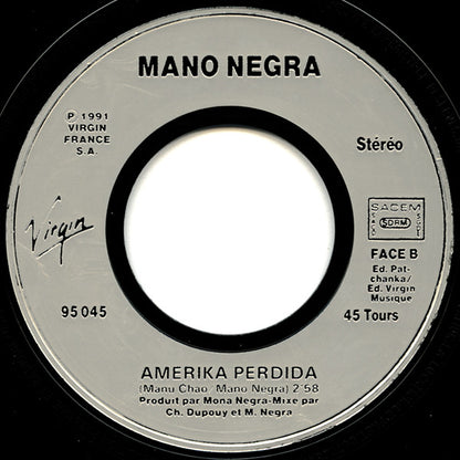 Mano Negra : Out Of Time Man (7", Single)