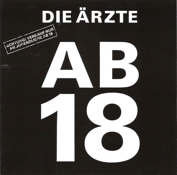 Die Ärzte : Ab 18 (CD, Comp, RE)