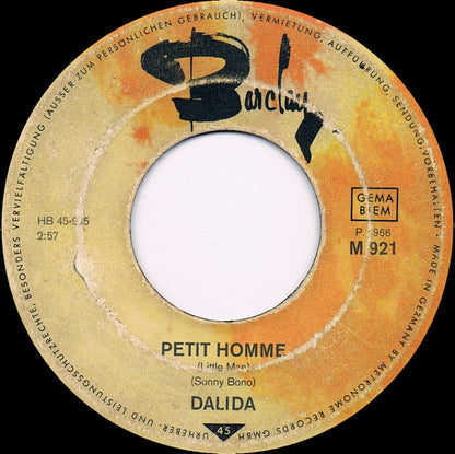Dalida : Le Flamenco (7", Single)