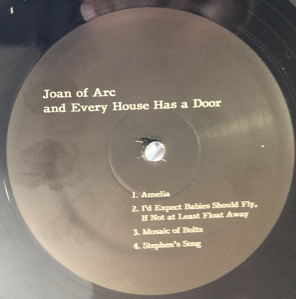 Joan Of Arc and Every House Has A Door : Testimonium Songs (LP, Album, Ltd, Num, 180)