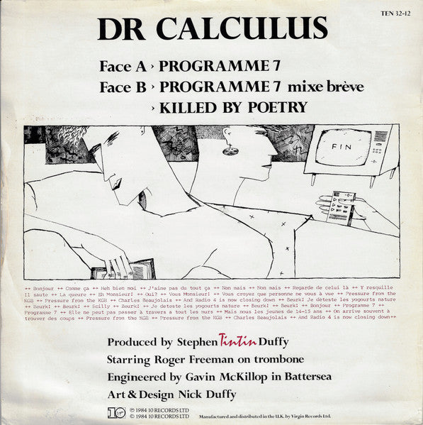 Dr. Calculus : Programme 7 (12")