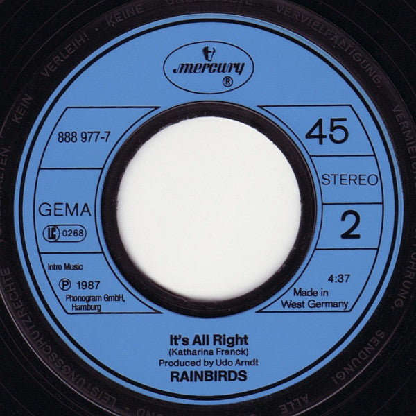 Rainbirds : Blueprint (7", Single)