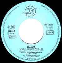 Erasure : Ship Of Fools (7", Single)