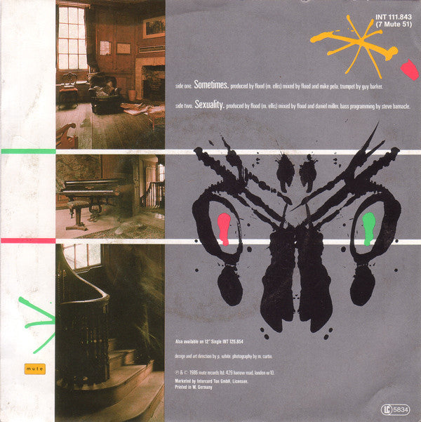 Erasure : Sometimes (7", Single)