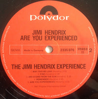 The Jimi Hendrix Experience : Are You Experienced / Axis: Bold As Love (LP, Album, RE + LP, Album, RE, RP + Comp)
