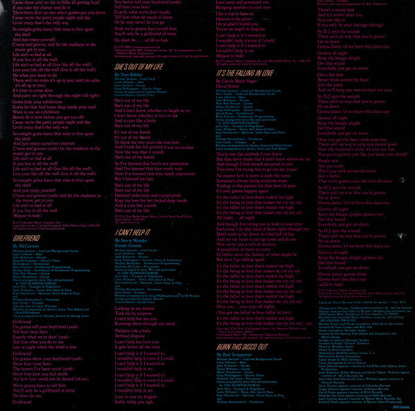 Michael Jackson : Off The Wall (LP, Album, Gat)