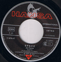 Space : Air Force / Running In The City (7", Single)