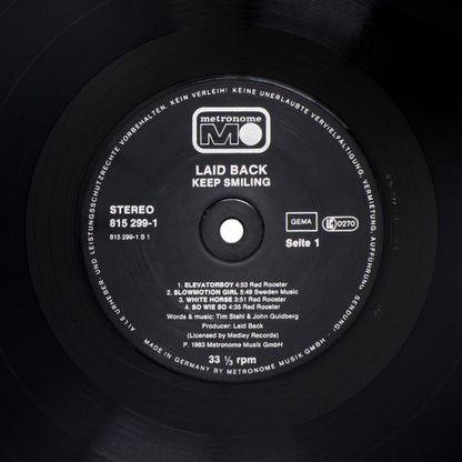 Laid Back : ...Keep Smiling (LP, Album)