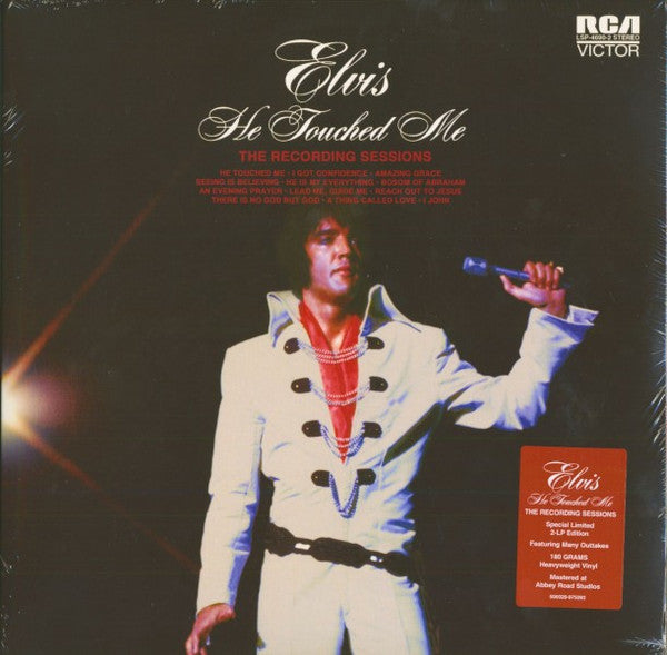 Elvis Presley : He Touched Me - The Recording Sessions (2xLP, Album, Ltd, RE, S/Edition)