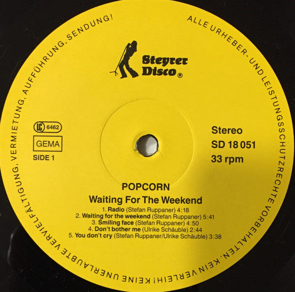 Popcorn (17) : WaitinG FoR ThE WeekenD (LP, Album)