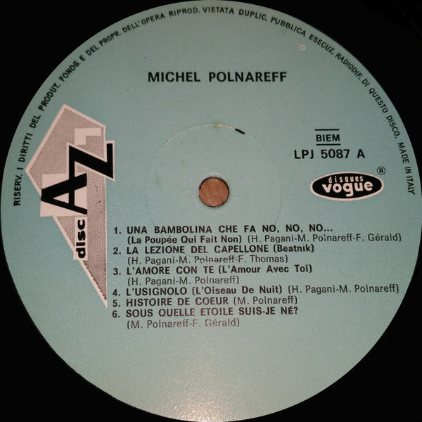 Michel Polnareff : Michel Polnareff (LP, Comp)