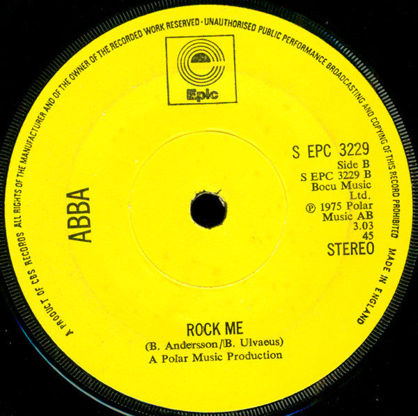 ABBA : I Do, I Do, I Do, I Do, I Do (7", Single)