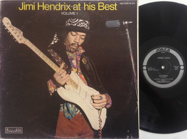 Jimi Hendrix : Jimi Hendrix At His Best (Volume 1) (LP, Comp)