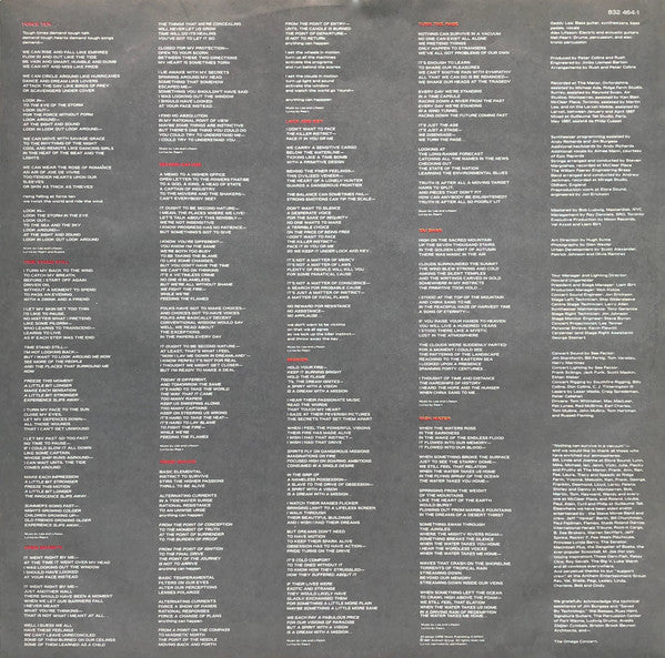 Rush : Hold Your Fire (LP, Album)
