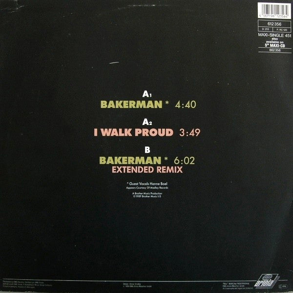 Laid Back : Bakerman (12", Maxi)