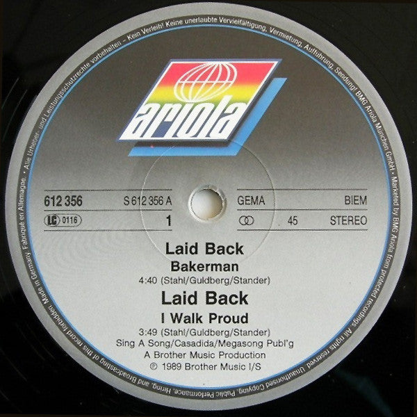 Laid Back : Bakerman (12", Maxi)