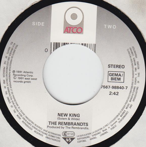 The Rembrandts : Just The Way It Is, Baby (7", Single)