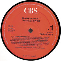 Alain Chamfort : Tendres Fièvres (LP, Album)