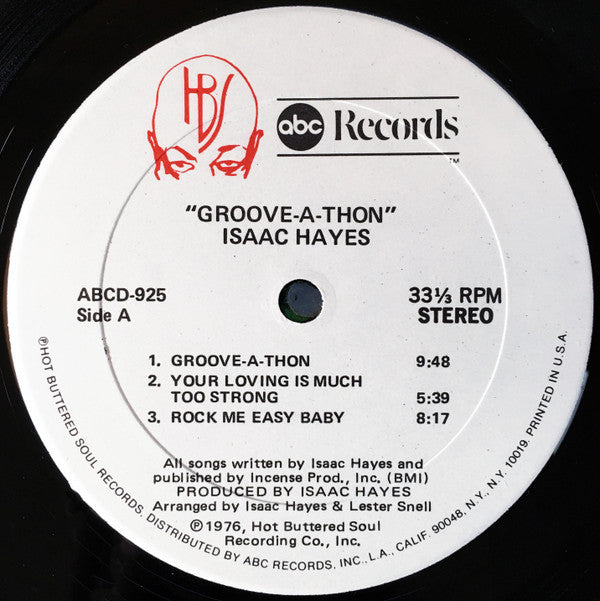 Isaac Hayes : Groove-A-Thon (LP, Album, Gat)