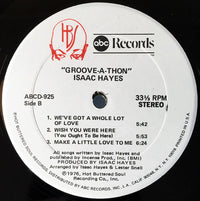 Isaac Hayes : Groove-A-Thon (LP, Album, Gat)