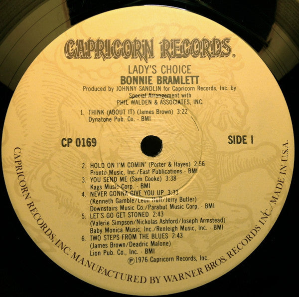 Bonnie Bramlett : Lady's Choice (LP, Album, Win)