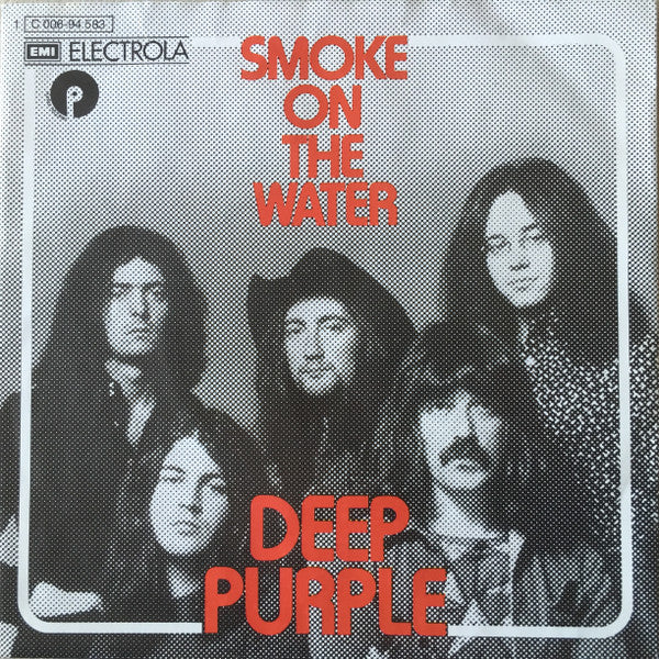 Deep Purple : Smoke On The Water (7", Single)