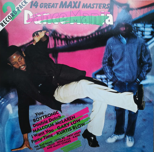 Various : Dance Mania - 14 Great Maxi Masters (2xLP, Comp)