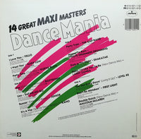 Various : Dance Mania - 14 Great Maxi Masters (2xLP, Comp)