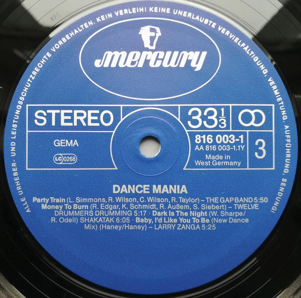 Various : Dance Mania - 14 Great Maxi Masters (2xLP, Comp)