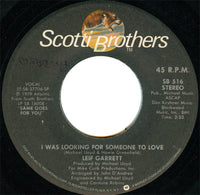 Leif Garrett : I Was Looking For Someone To Love / Little Things You Do (7", Single)
