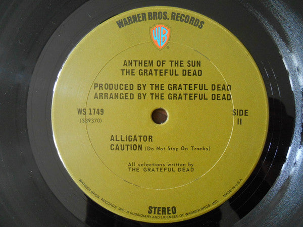 The Grateful Dead : Anthem Of The Sun (LP, Album, RE)