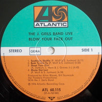 The J. Geils Band : Live - Blow Your Face Out (2xLP, Album)