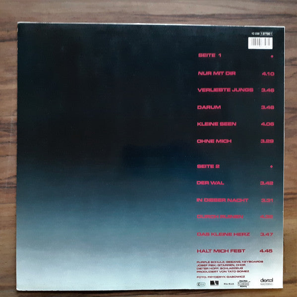 Purple Schulz : Verliebte Jungs (LP, Album)